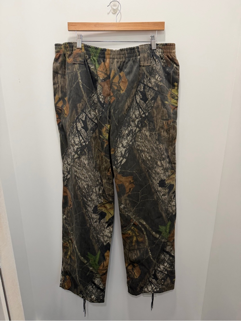 Men's Camouflage Elastic-Waist Jogger Pants - Green/Brown